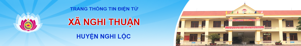Trang thông tin điện tử xã Nghi Thuận - Huyện Nghi Lộc - Nghệ An